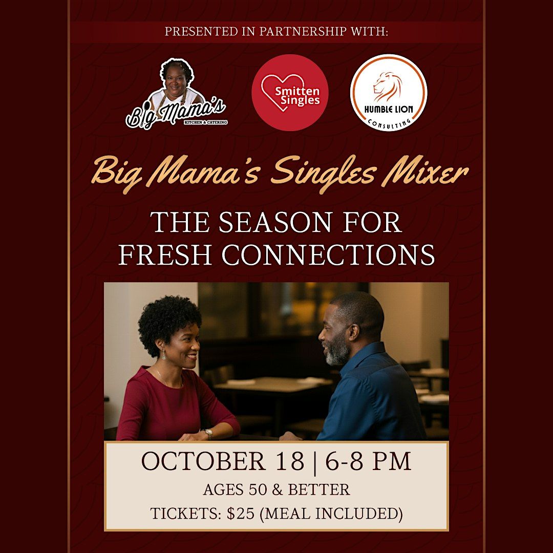Big Single Big Mamas 50 & Up Singles Mixer at 2112 N 30th St suite 201, Omaha on ...