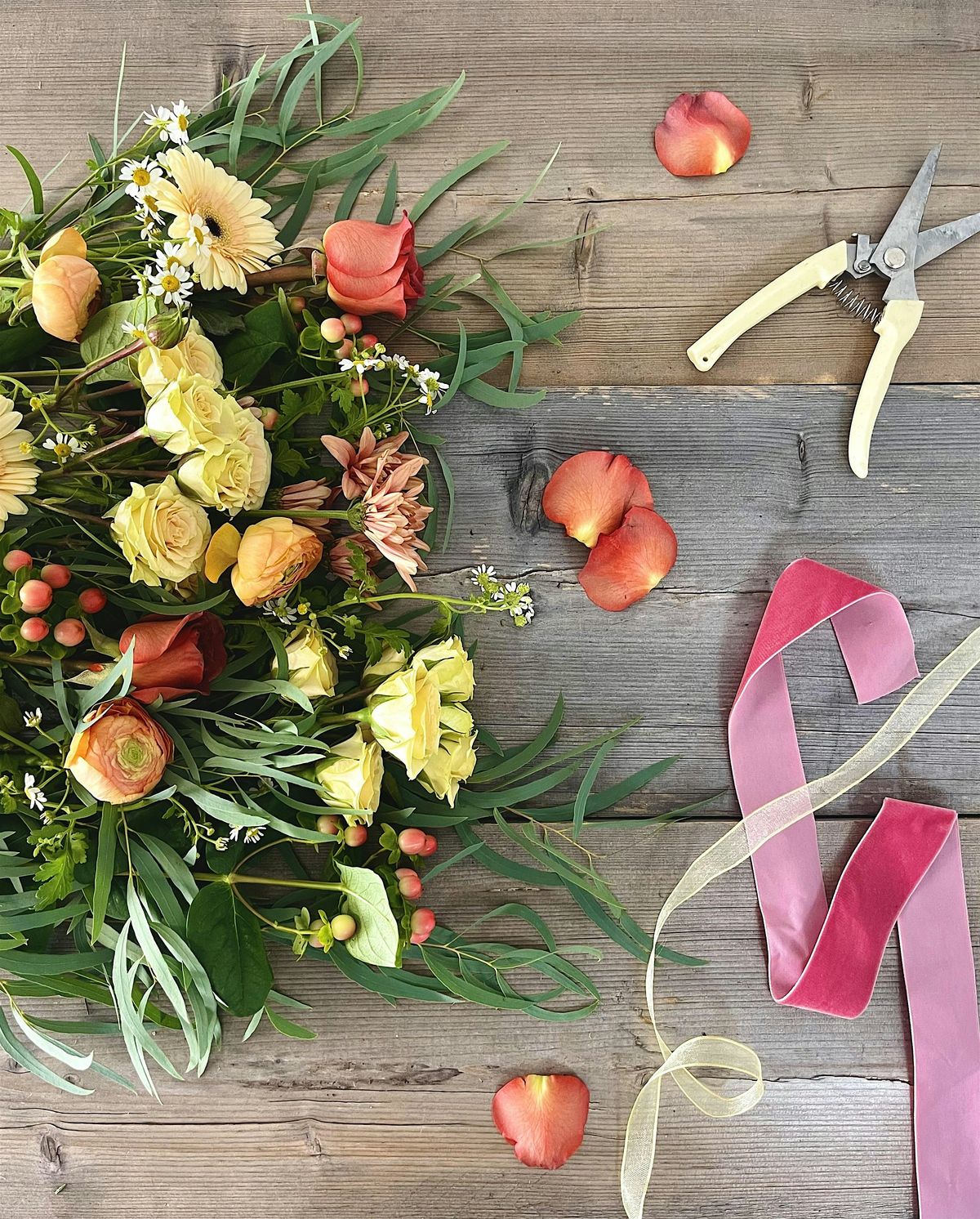 DIY Fall Bridal Flowers Class Series | DIY Flower Arranging Class