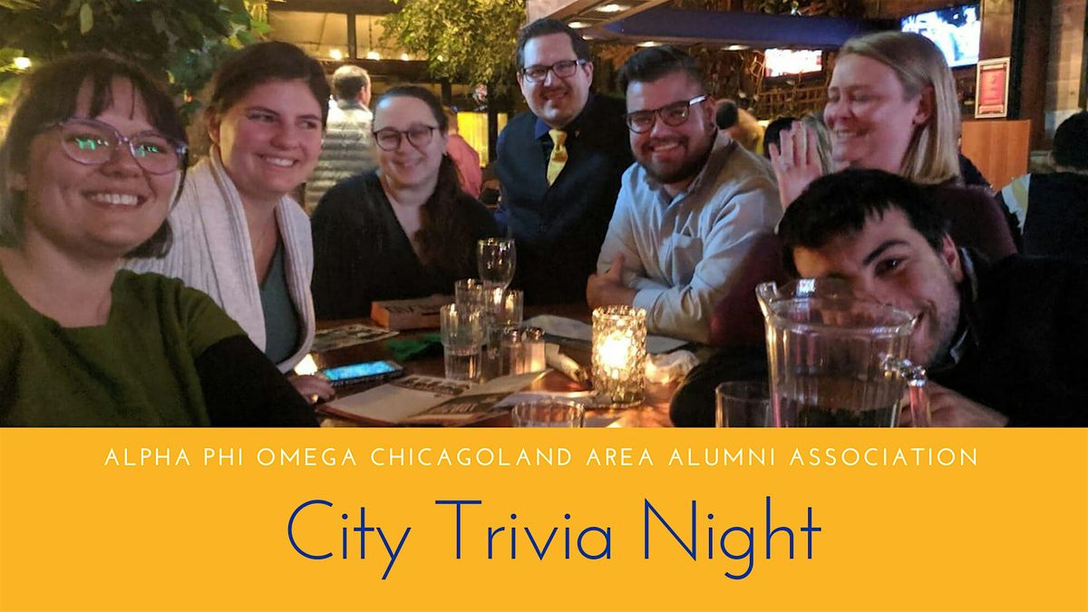 APO Alumni City Trivia Night