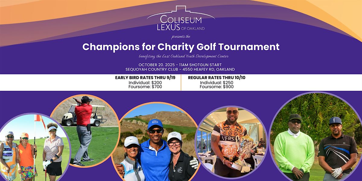Coliseum Lexus of Oakland Presents: EOYDC's 21st Annual Golf Tournament