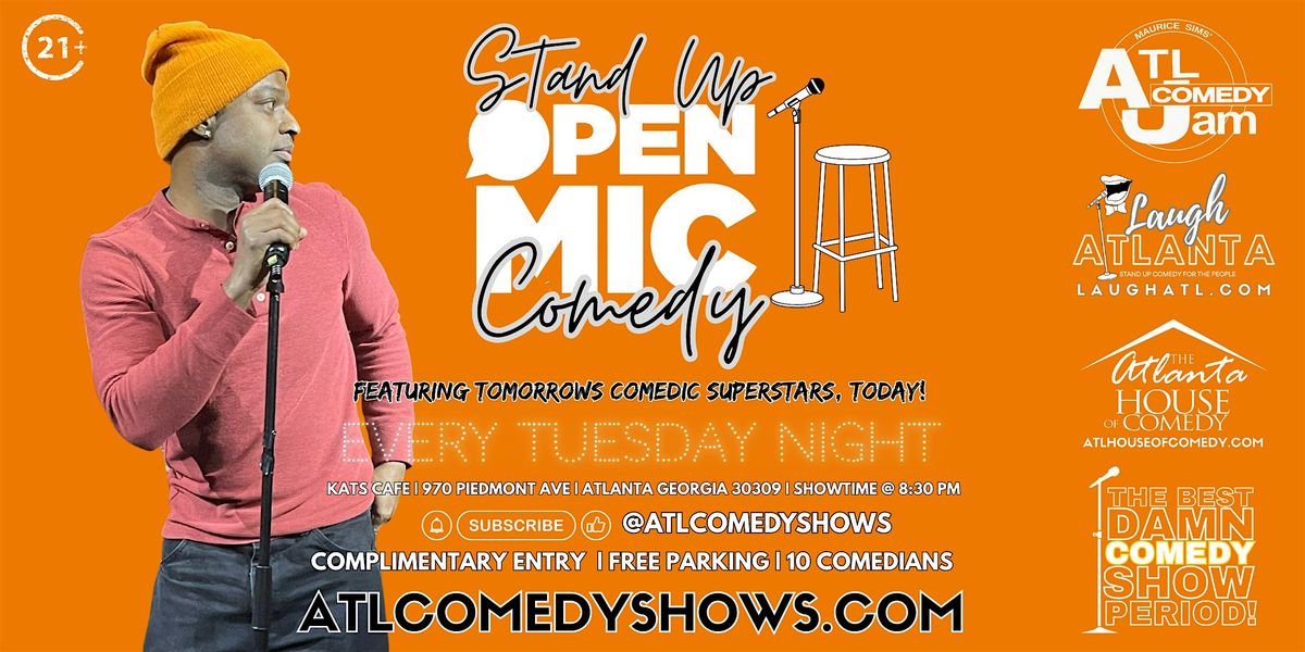 Open Mic Stand Up Comedy @ Kats Cafe