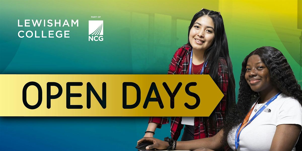 Lewisham College October Open Event
