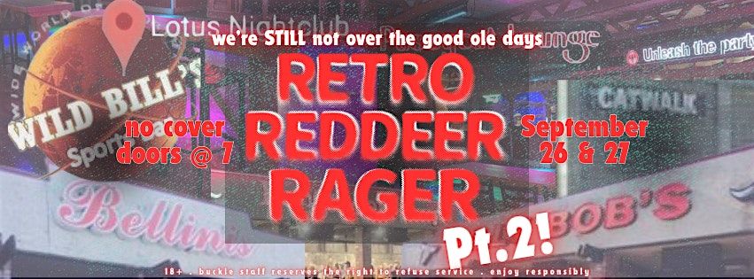 Retro Red Deer Rager