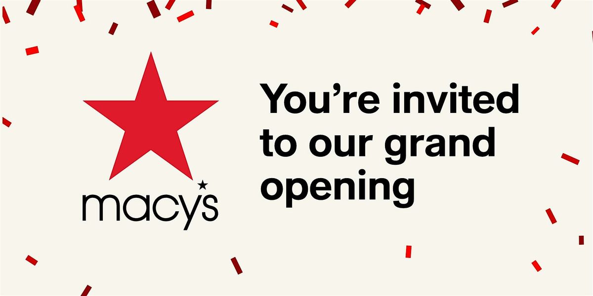 Macy's Midway Crossings Grand Opening
