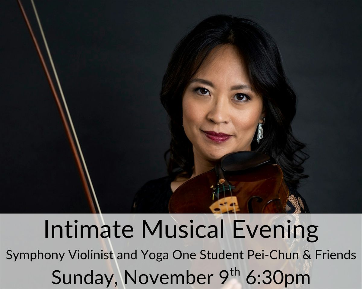 An Intimate Musical Evening with Pei-Chun Tsai