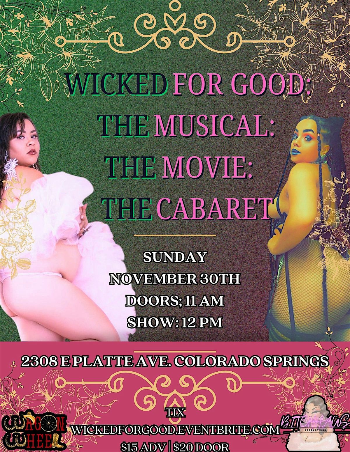 WICKED FOR GOOD: The Musical: The Movie: The Cabaret