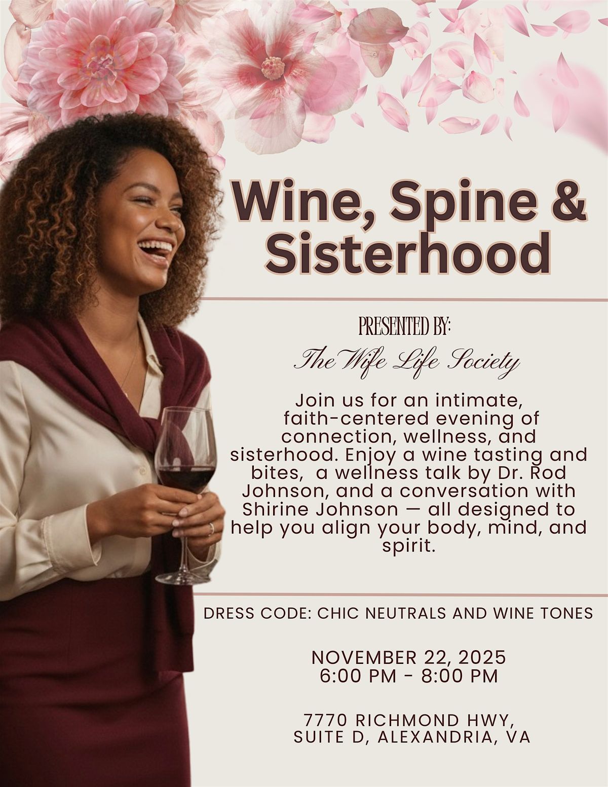 Wine, Spine & Sisterhood
