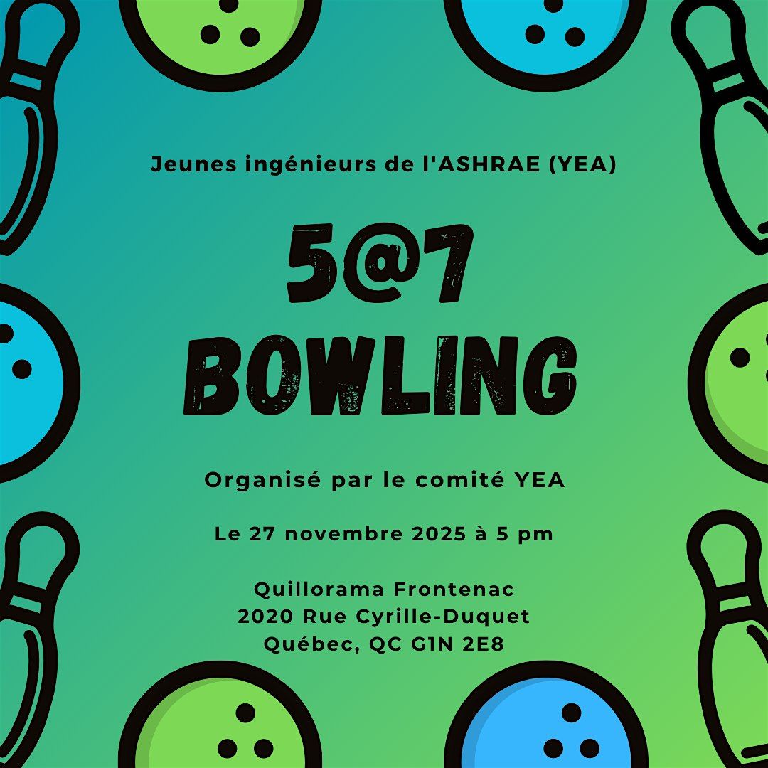 Bowling YEA ASHRAE Qu\u00e9bec 2025
