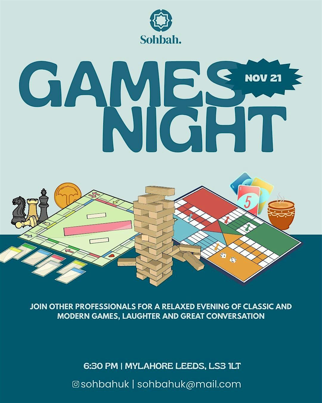 Sohbah - Games Night