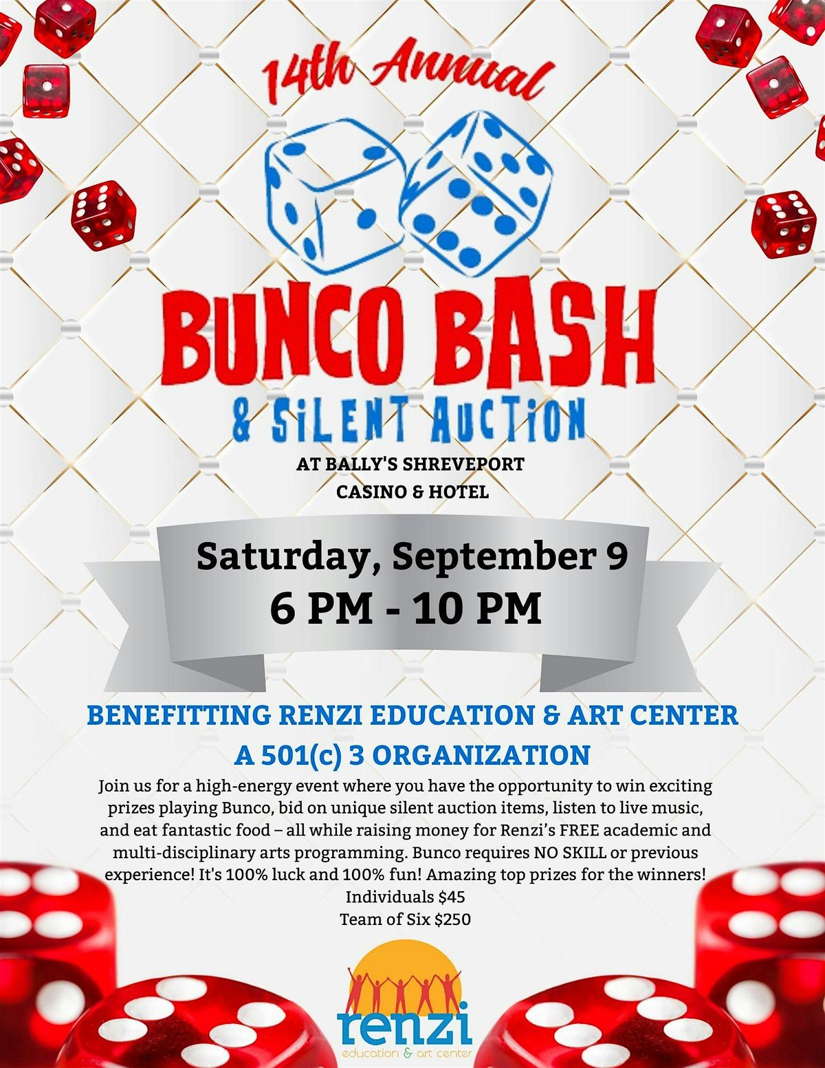 16th Annual Bunco Bash & Silent Auction