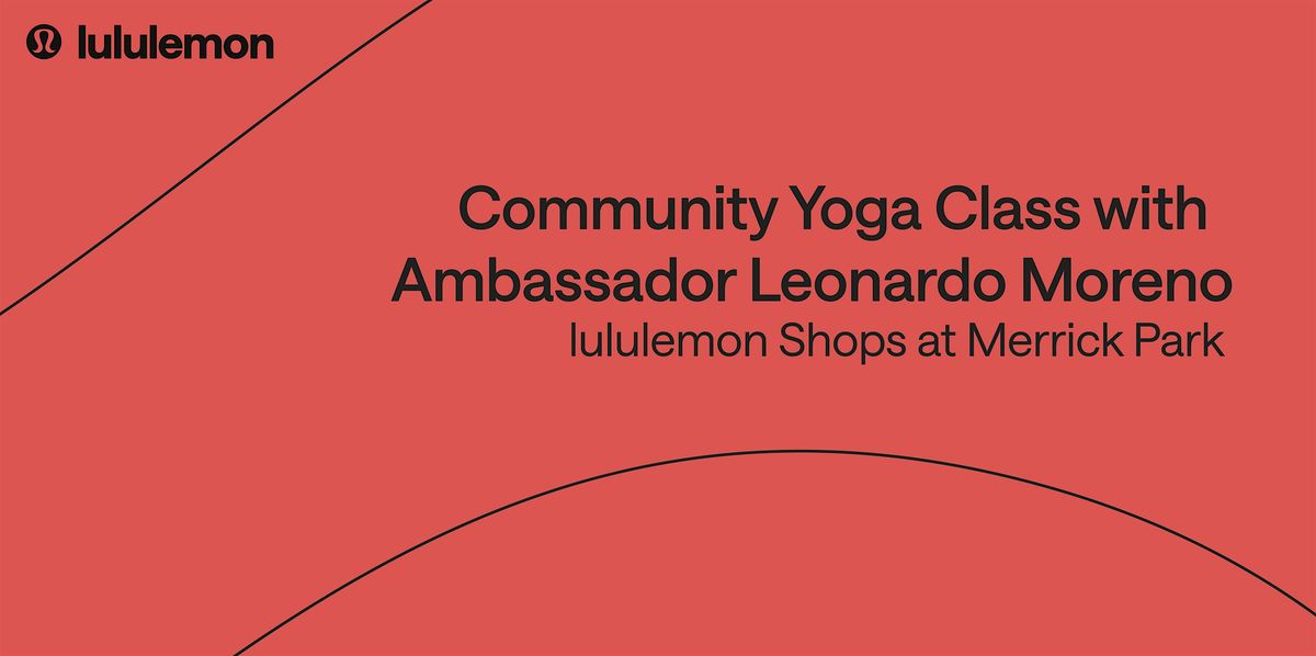 Community Yoga Class with ambassador Leonardo Moreno