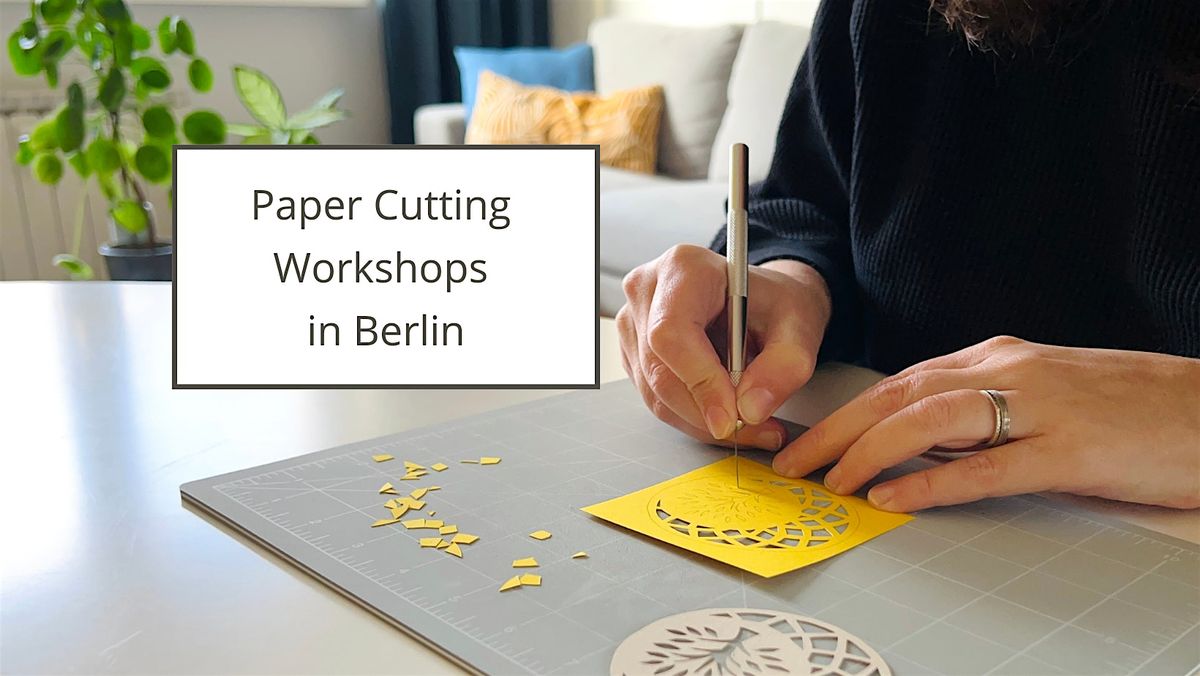 Paper cutting workshop in Berlin Mitte