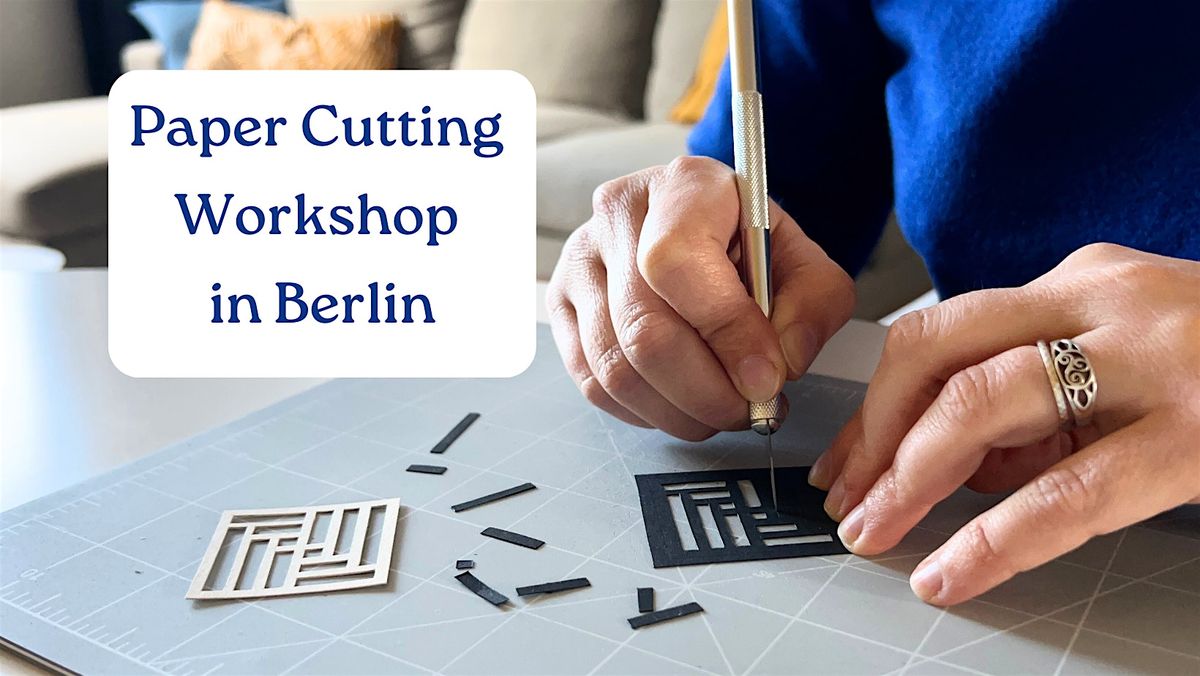 Paper cutting workshop in Berlin