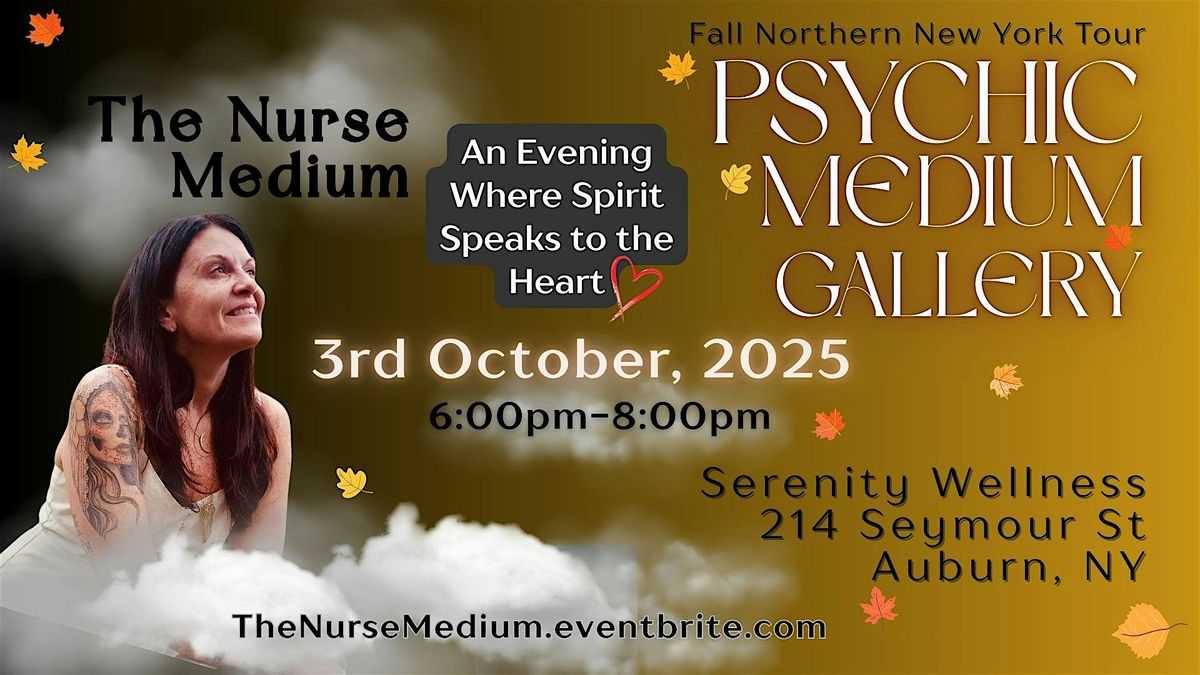 Whispers from Beyond: A Fall Tour with The Nurse Medium