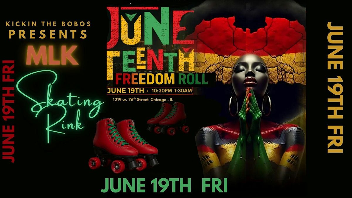 CHICAGO JUNETEENTH (FREEDOM ROLL) SKATE JAM #juneteenth #blackyacht