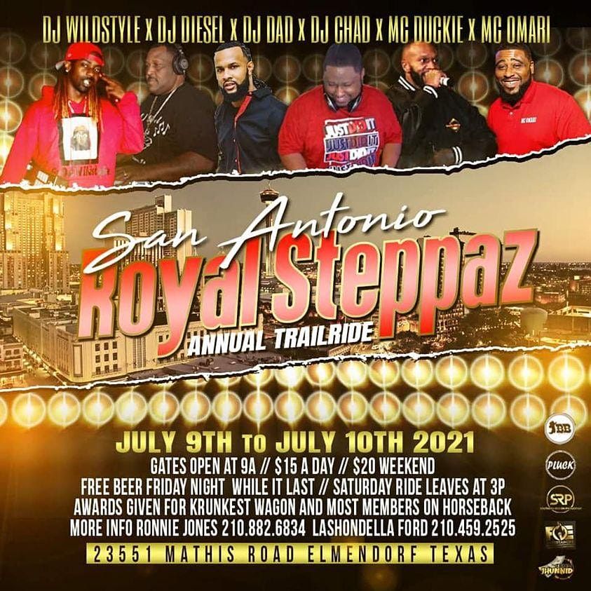 San Antonio Royal Steppaz 1st Annual  Campout Trailride