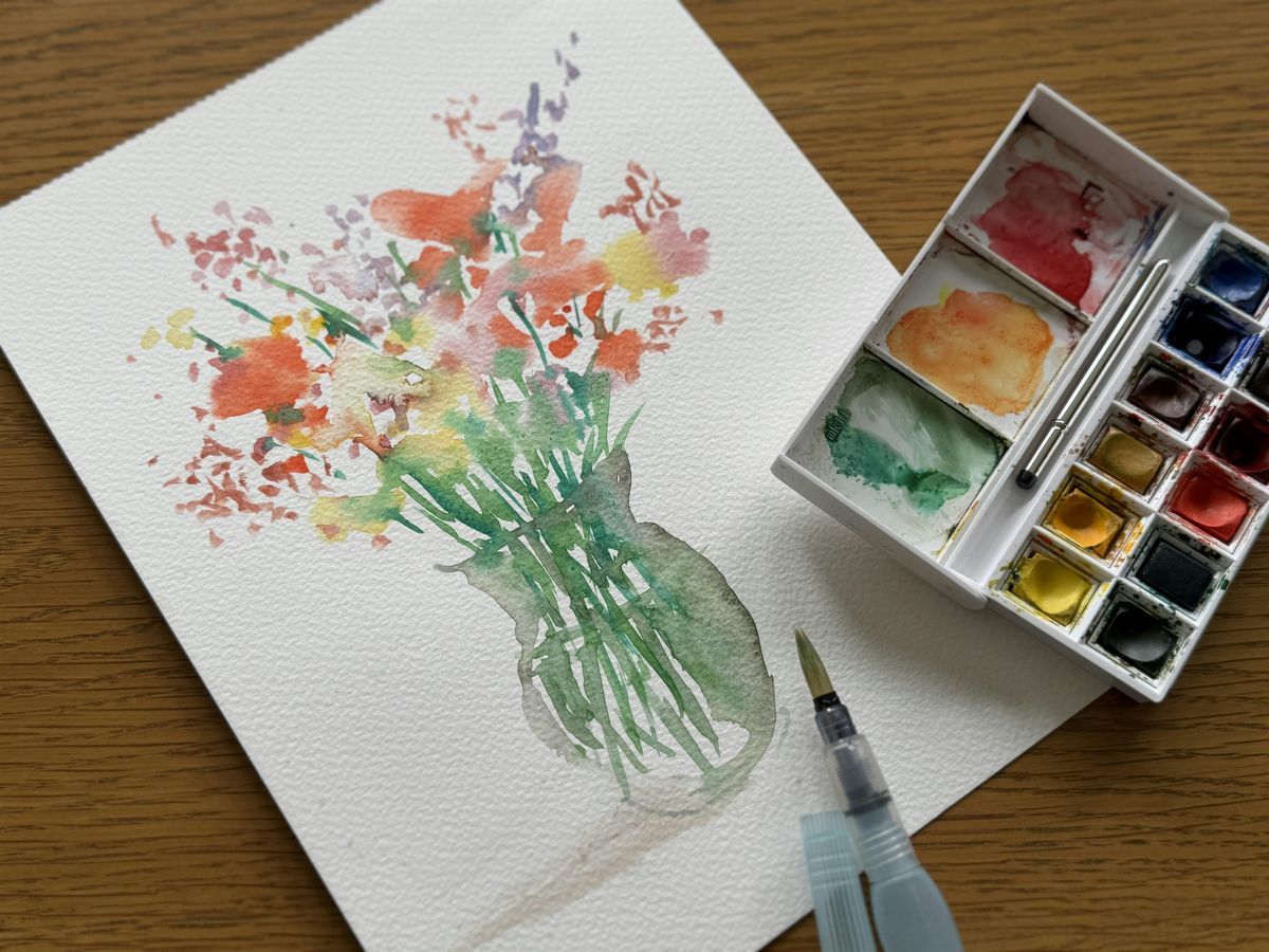 [NO NSA] Basic Watercolour Botanicals Painting Course by Kuan