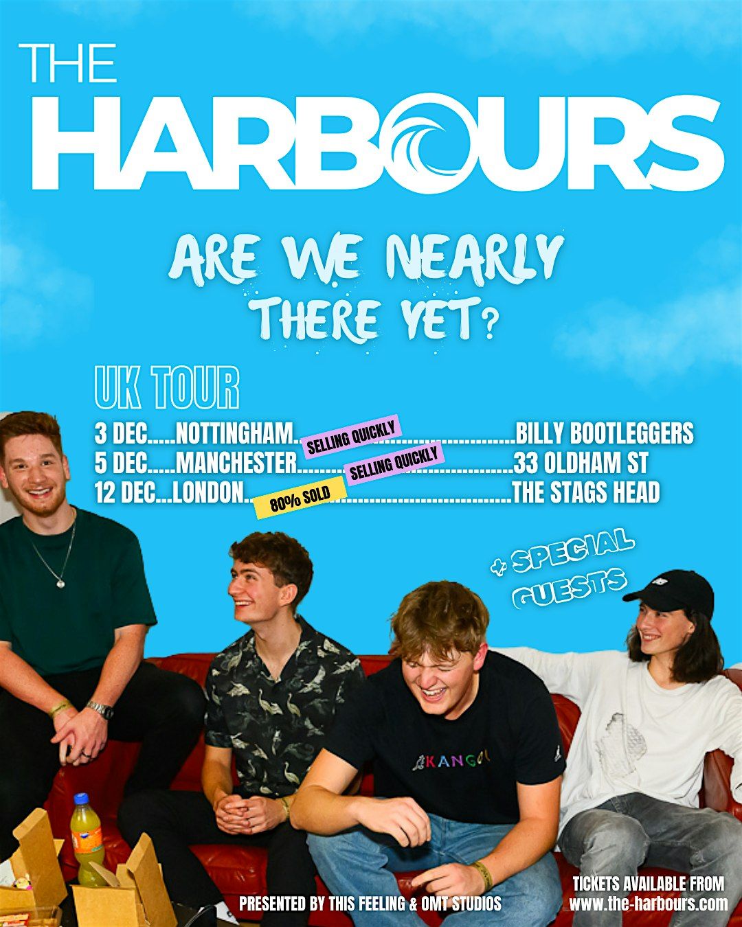 The Harbours: 'Are We Nearly There Yet?' UK TOUR - Manchester