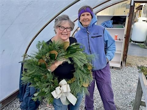 Holiday Wreath Making Magic with the Inland Bays Garden Center Staff