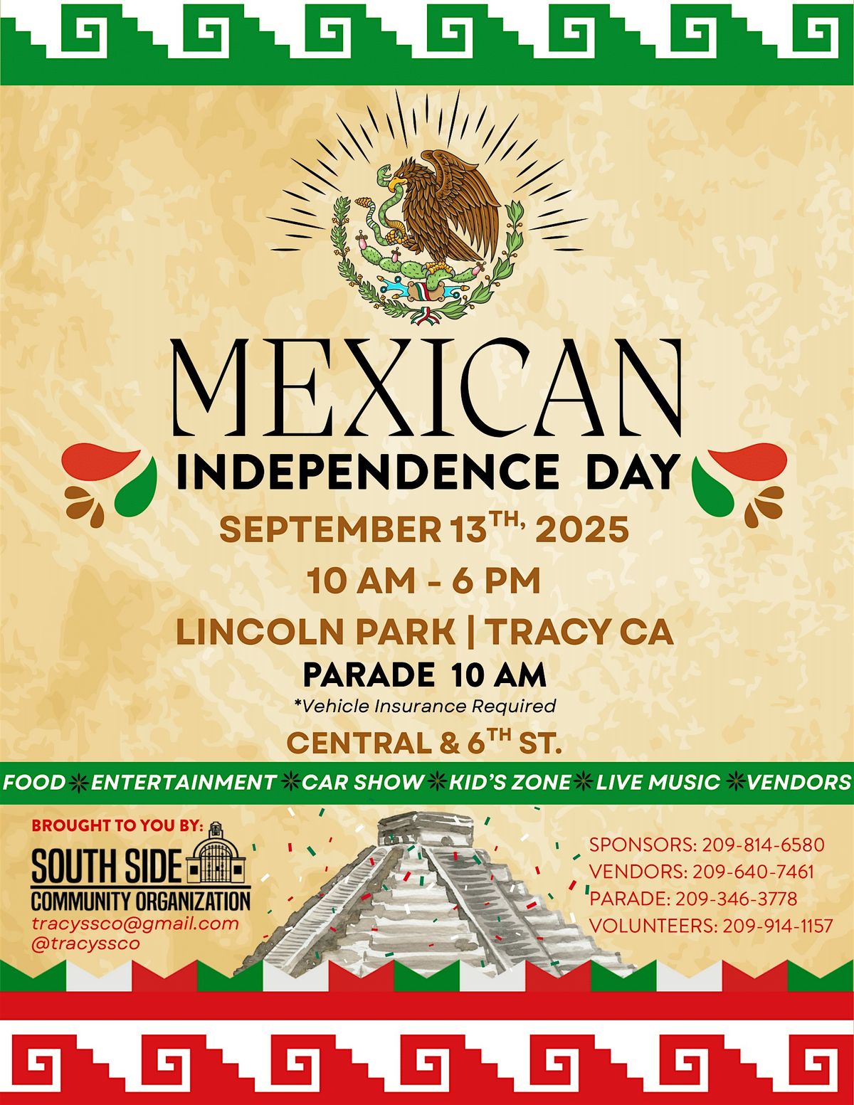 D\u00cdA DE LA INDEPENDENCIA MEXICANA \u2022 MEXICAN INDEPENDENCE DAY EVENT