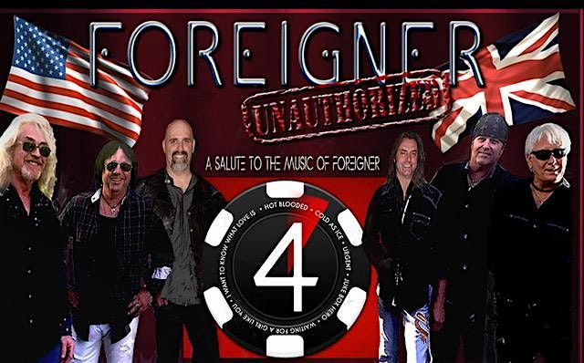 Foreigner Unuathorized at Crawdads on the Lake