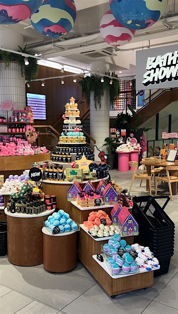 LUSH VIP Shopping experience +free 10% off voucher.