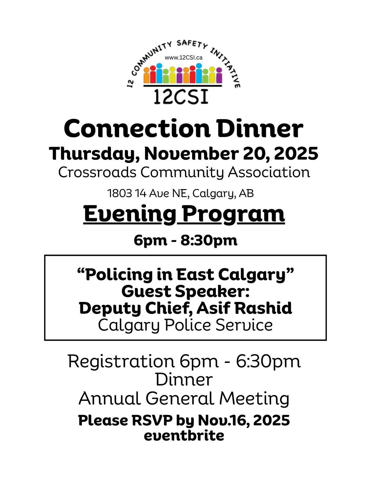 Community Connections Dinner