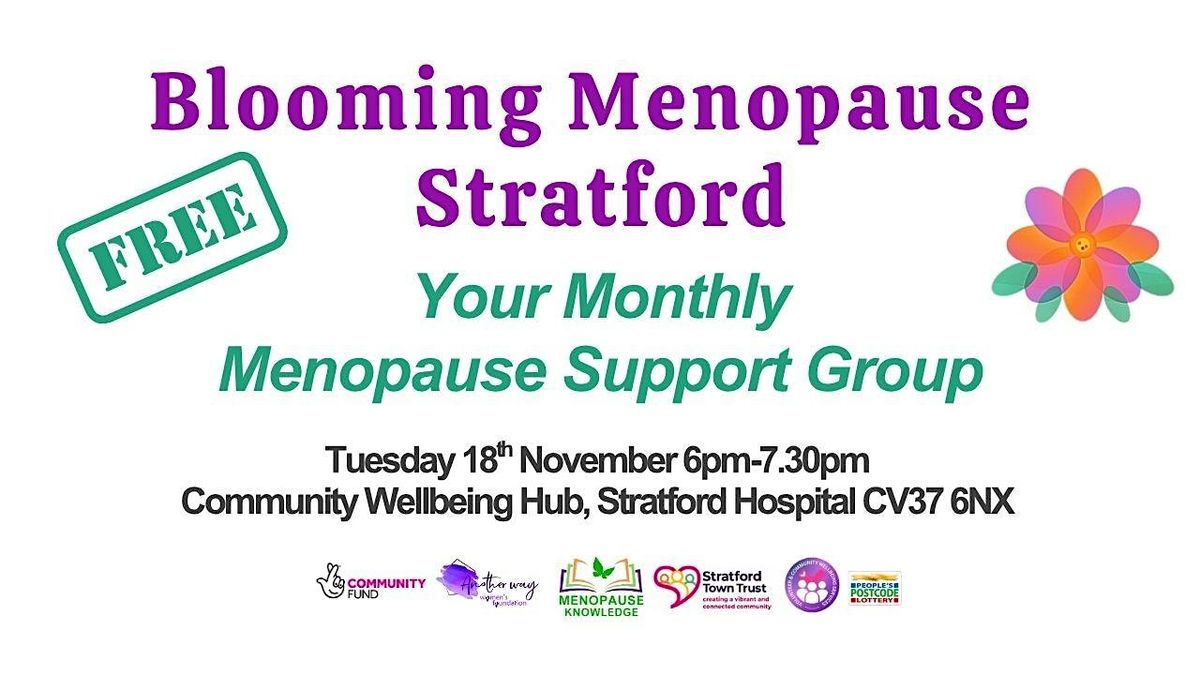 Blooming Menopause Stratford - Nov