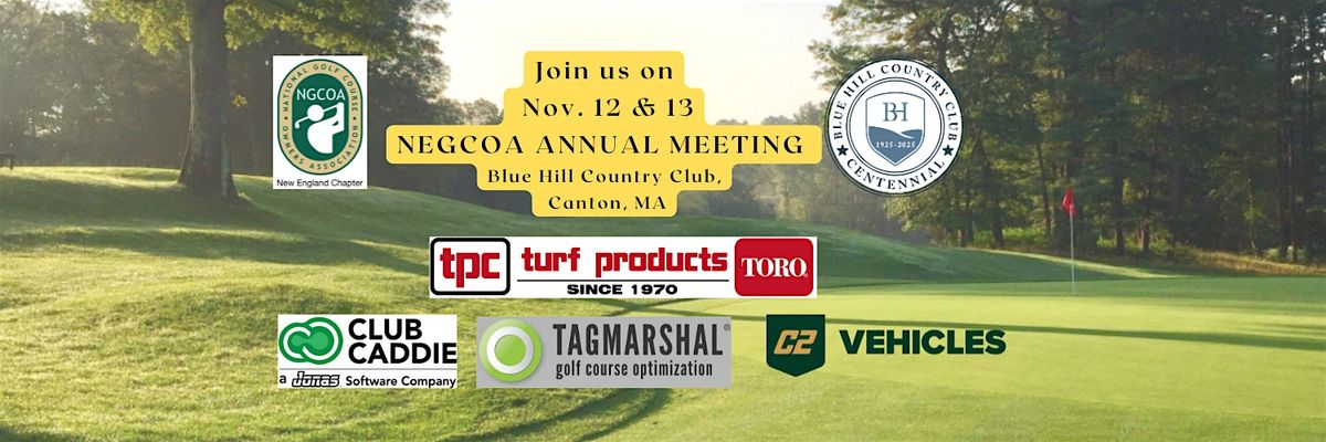 NEGCOA 2025 Workshop and Annual Conference