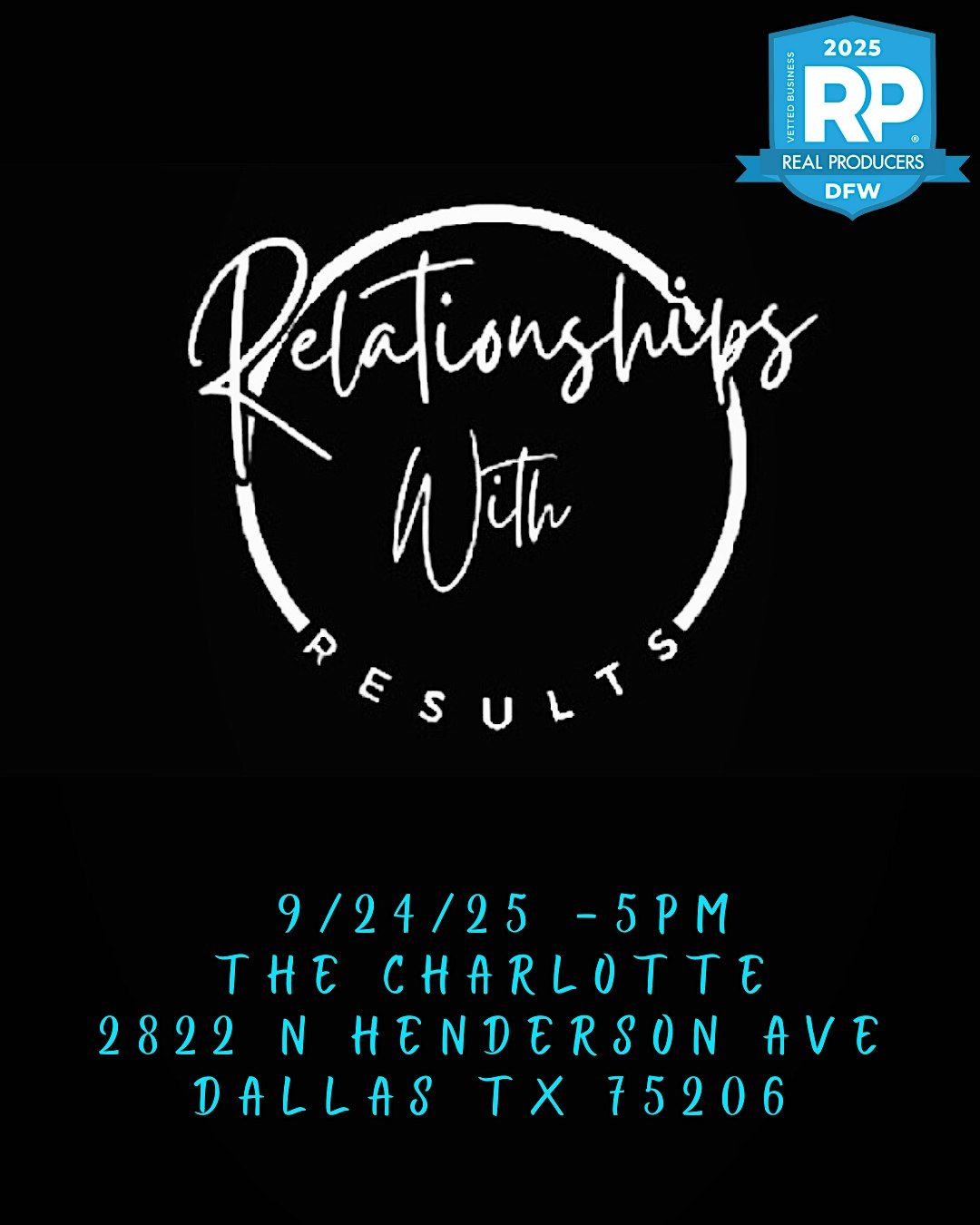 Relationship with Results Happy Hour for Realtors