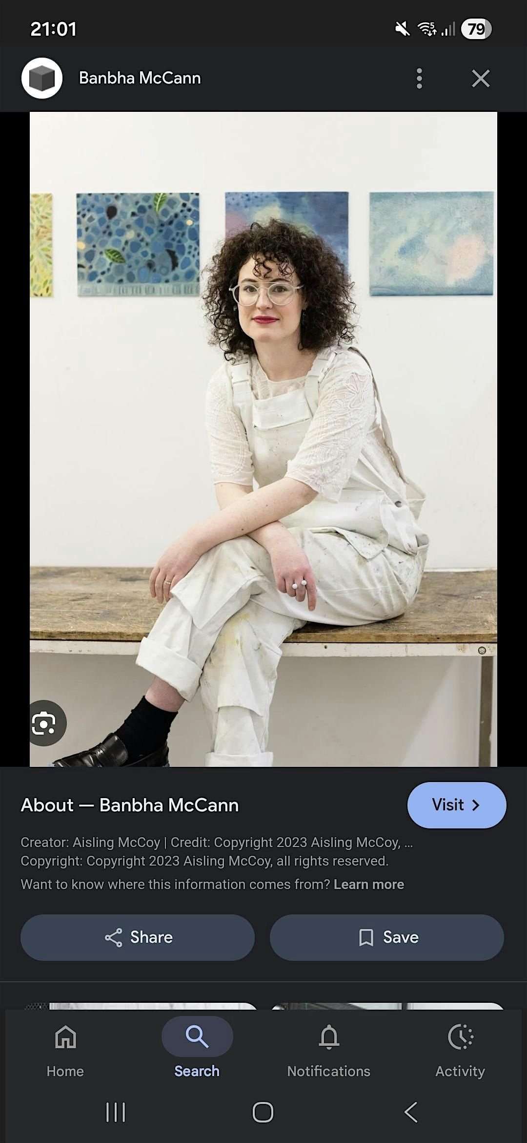 Two Curators and Banbha McCann