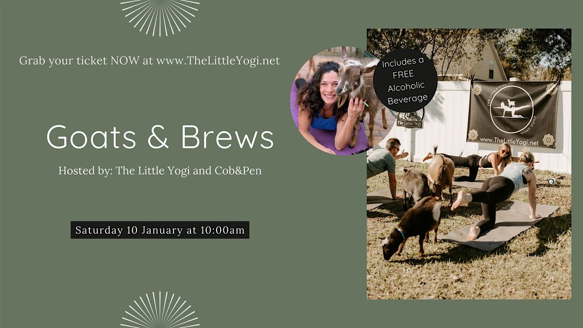 Goat Yoga at Cob & Pen