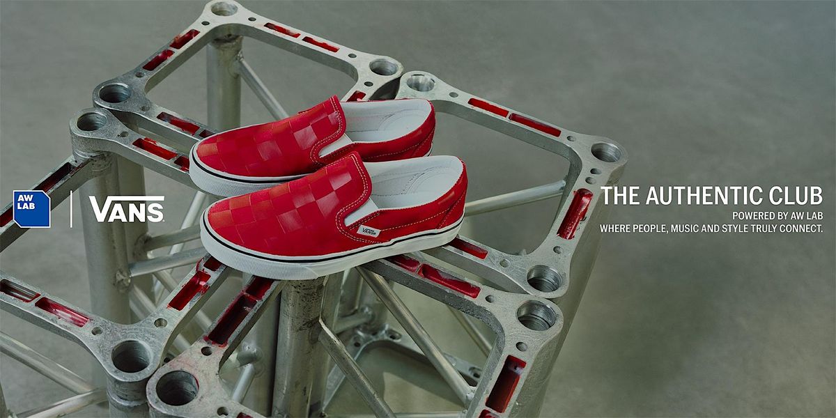 AW LAB x Vans - THE AUTHENTIC CLUB at Combo, Milano on 23rd April, 2026
