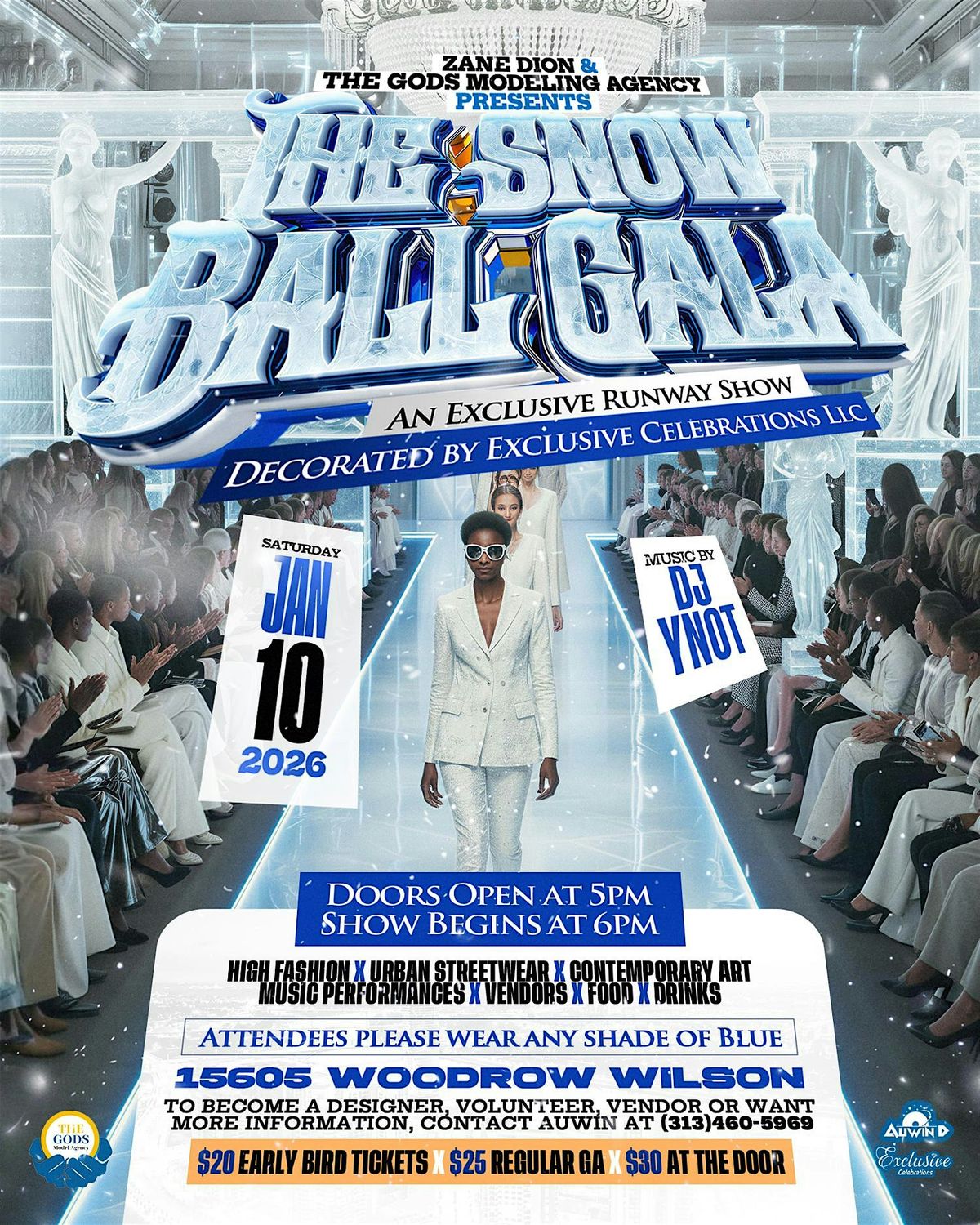 The Snow Fall Gala Art + Fashion Show