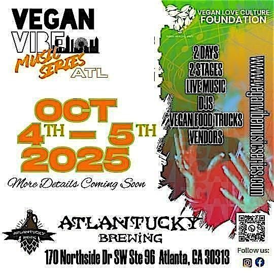 Vegan Vibe Music Series- ATL Edition
