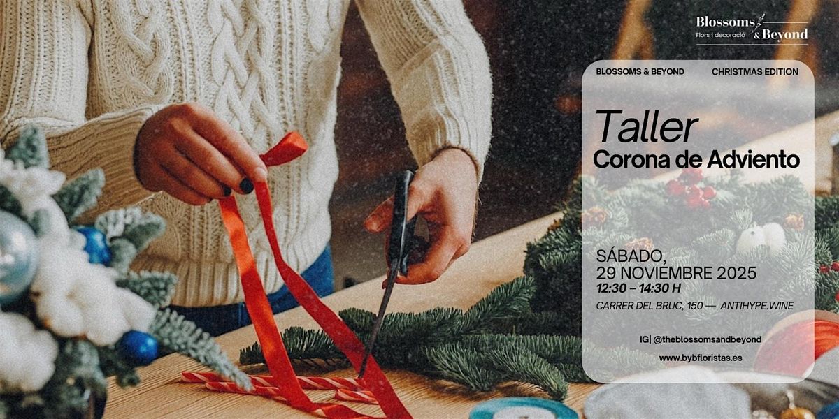 Taller Centro de Mesa de Adviento