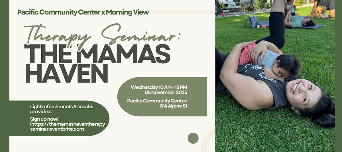 The Mamas Haven - Free Therapy Seminar