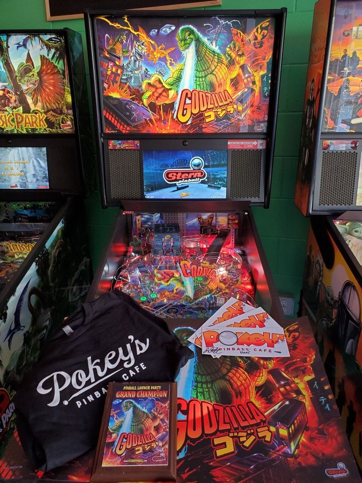 Pokeys Pinball Cafe Monthly Pinball Tournament Pokey’s Pinball Café