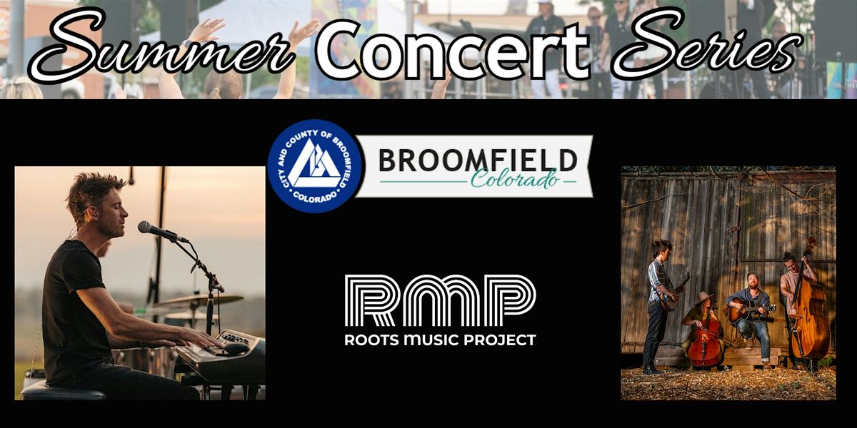 Broomfield Summer Concerts: Brendan James with Sturtz