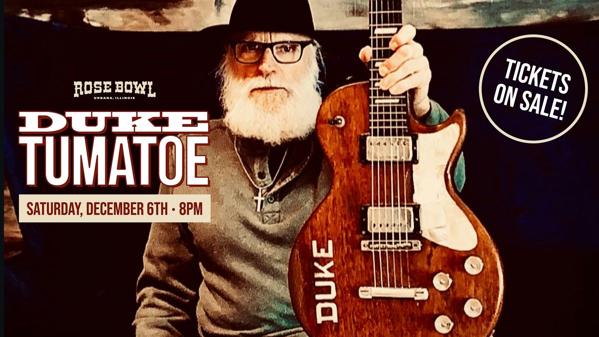 Duke Tumatoe live at the Rose Bowl Tavern