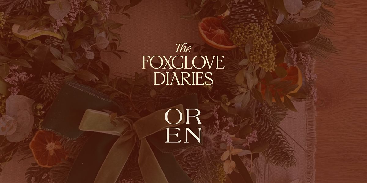 OREN Wreath Workshop with The Foxglove Diaries