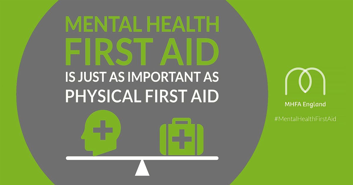 Mental Health First Aid 2 Day Course 26th-27th Nov.2025 9am-5pm both ...