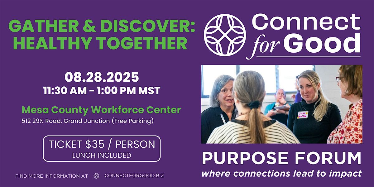 August 2025 Purpose Forum