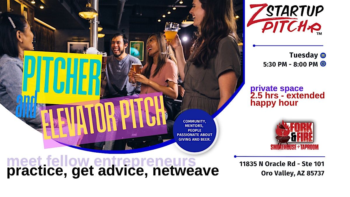 DEC 2 - Startup PITCHR - Startups, Pitchers, Pitches, and Netweaving