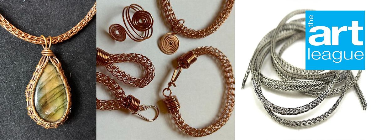 Wire Woven Jewelry with Viking Knit Chain