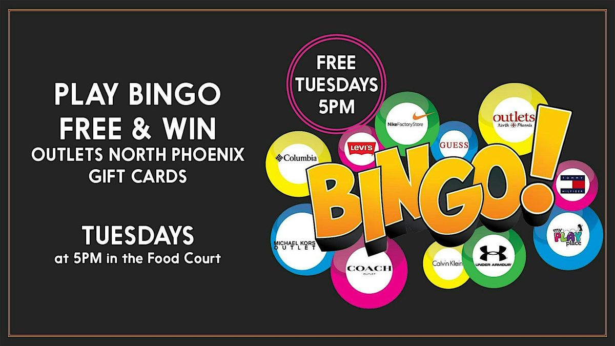 FREE TUESDAY NIGHT BINGO