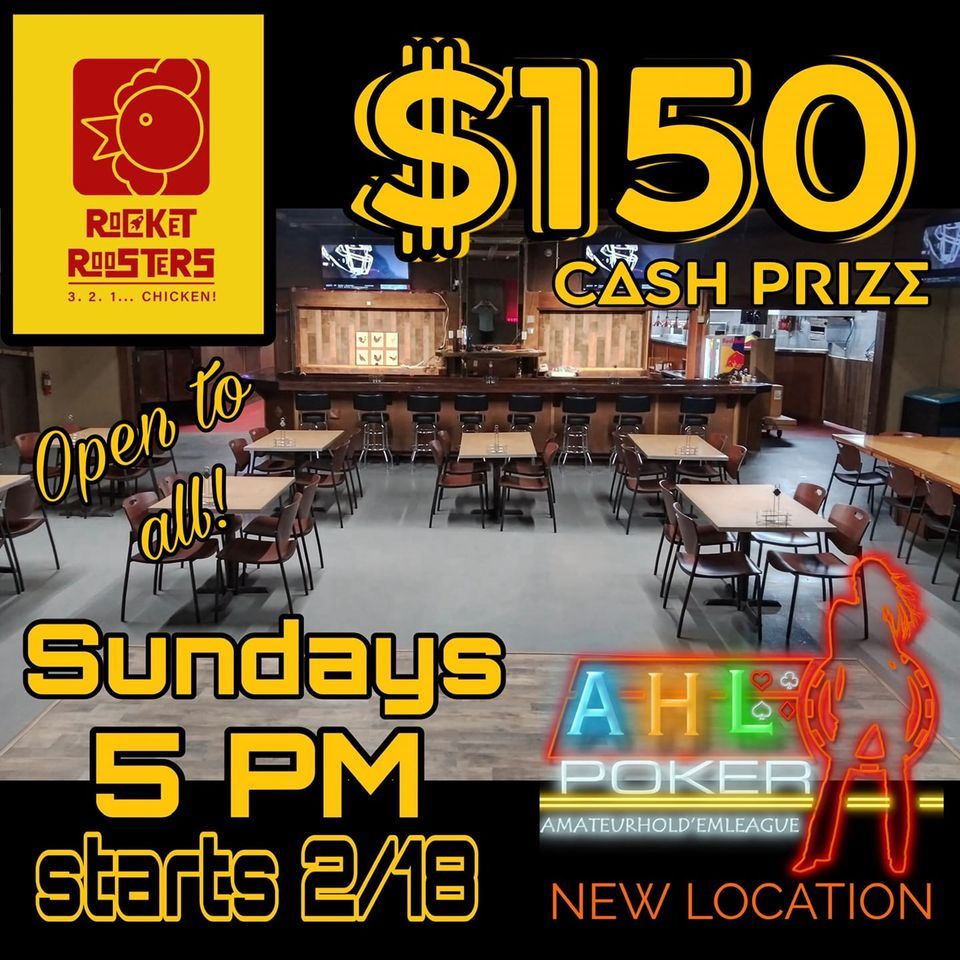 Poker Night @ Rocket Roosters