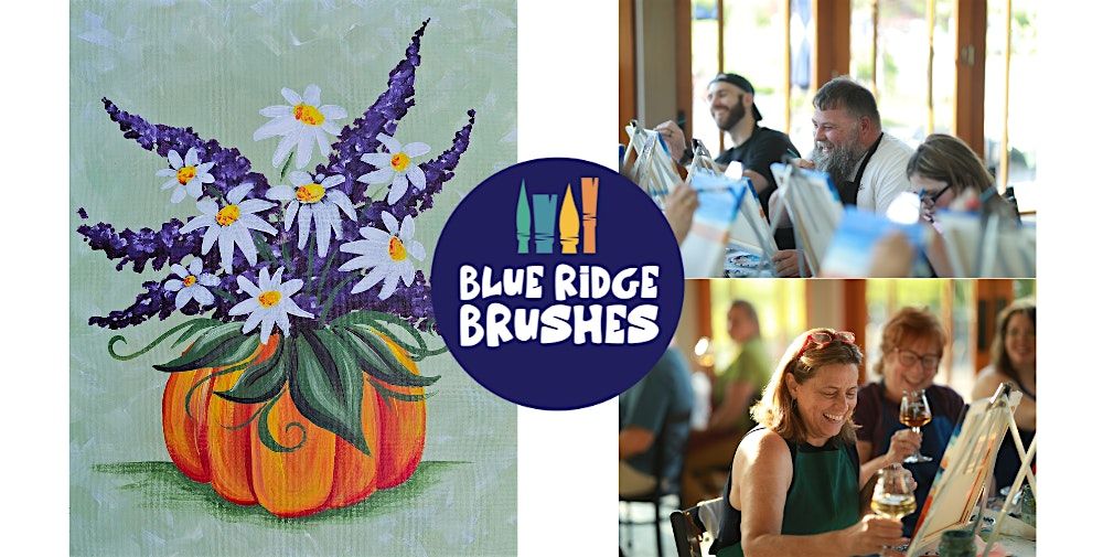 Paint + Sip: "Pumpkin Full of Daisies" at Hazy Mountain Vineyards & Brewery