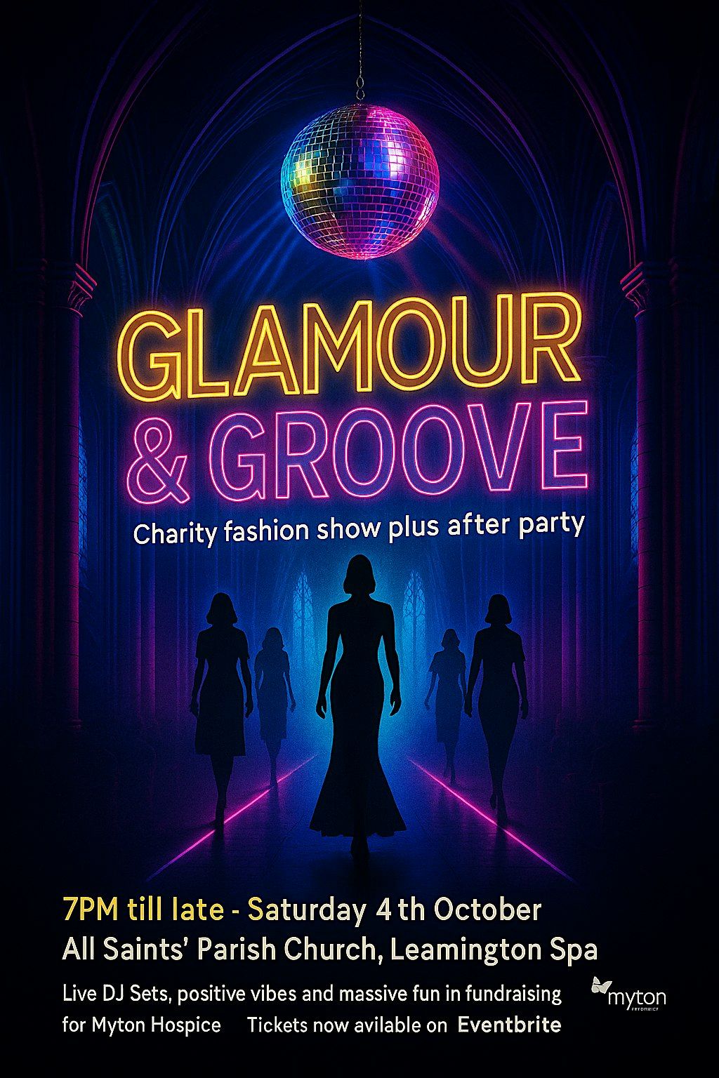 Glamour & Groove catwalk show and after party with live DJ sets til ...