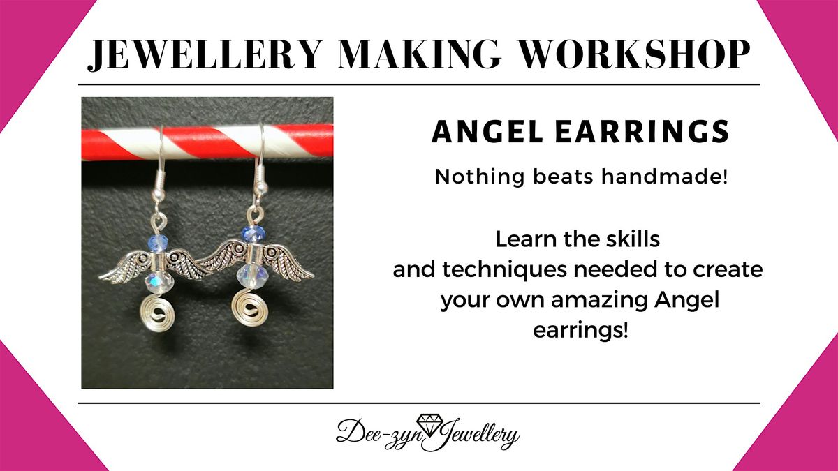 Angel Earrings Jewellery Workshop